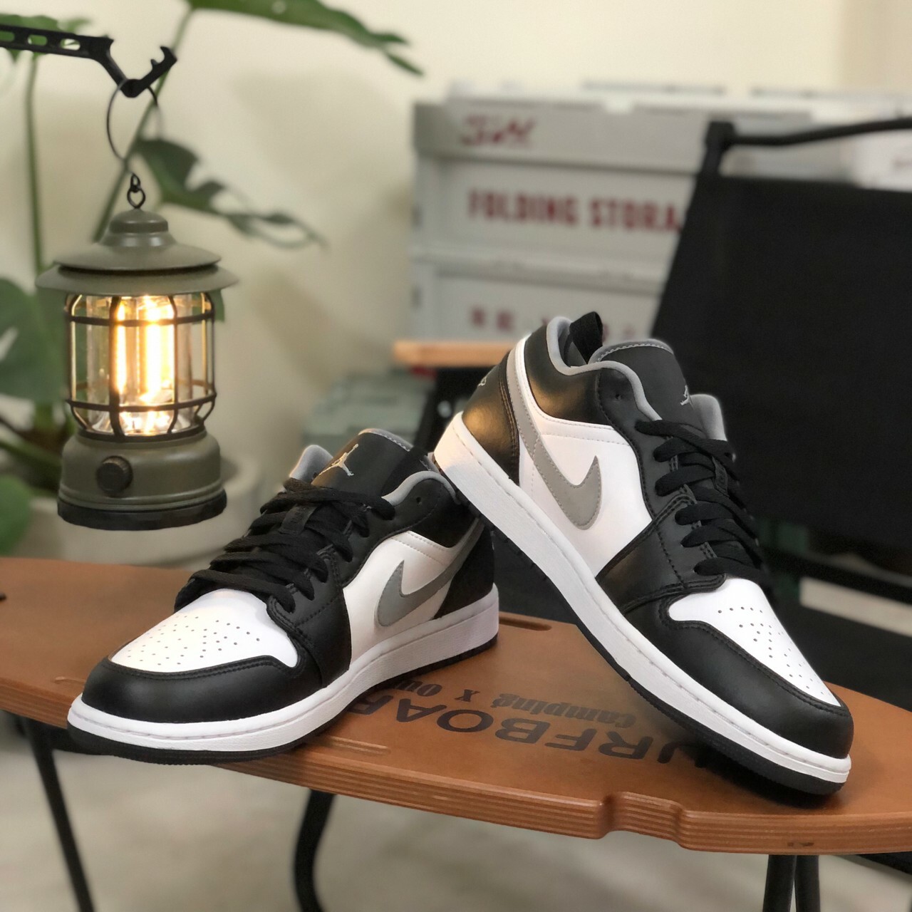 Nike Air Jordan 1 Low Shadow 黑灰影子低筒  553558-040