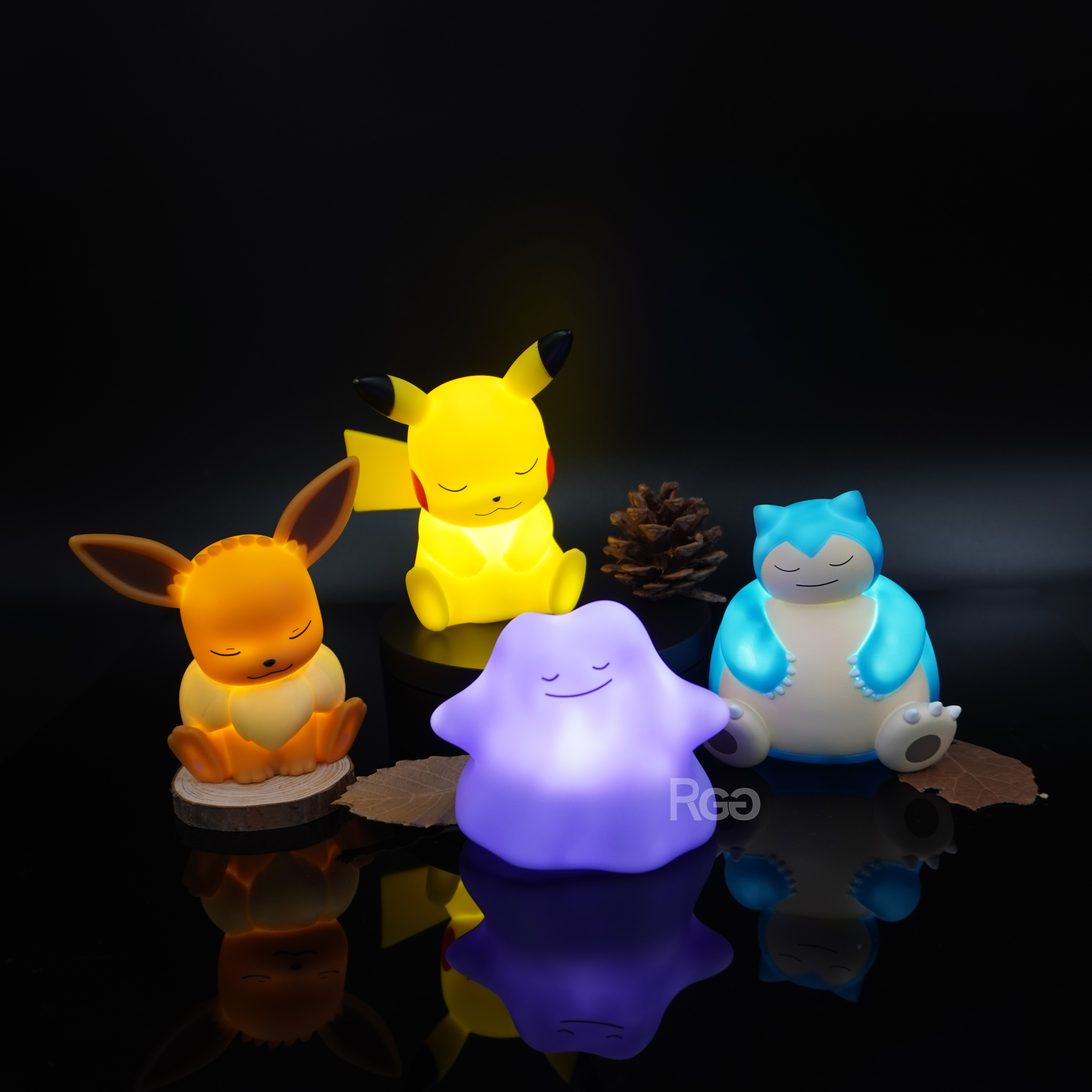 韓國 Pokémon 寶可夢 神奇寶貝睡姿小夜燈