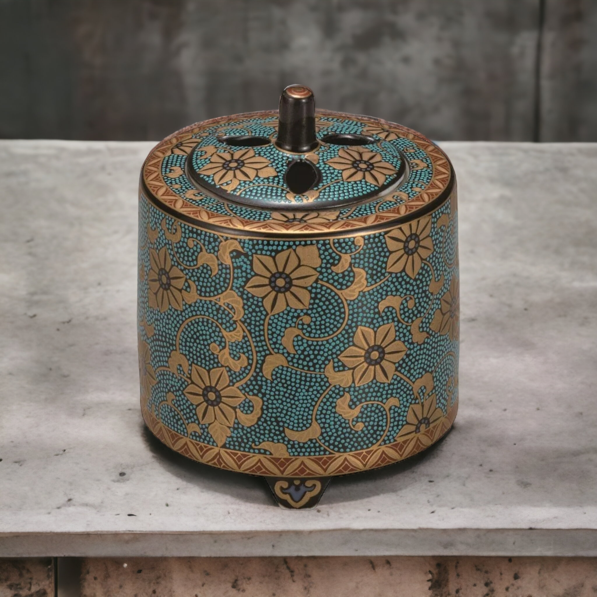 7、香炉九谷焼 7、香炉九谷焼