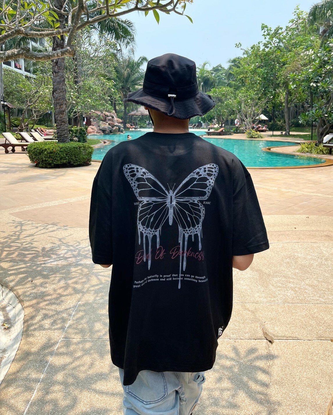 RENAISSANCE 遺跡 蝴蝶 黑灰LOGO 短袖 T ‘’ Melting Butterfly Tee ‘’