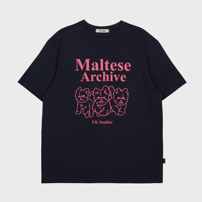 ★ Wai Kei★ Maltese Archive Kara Man to Man Pink YKBE01TS0 original.jpg?1681743401
