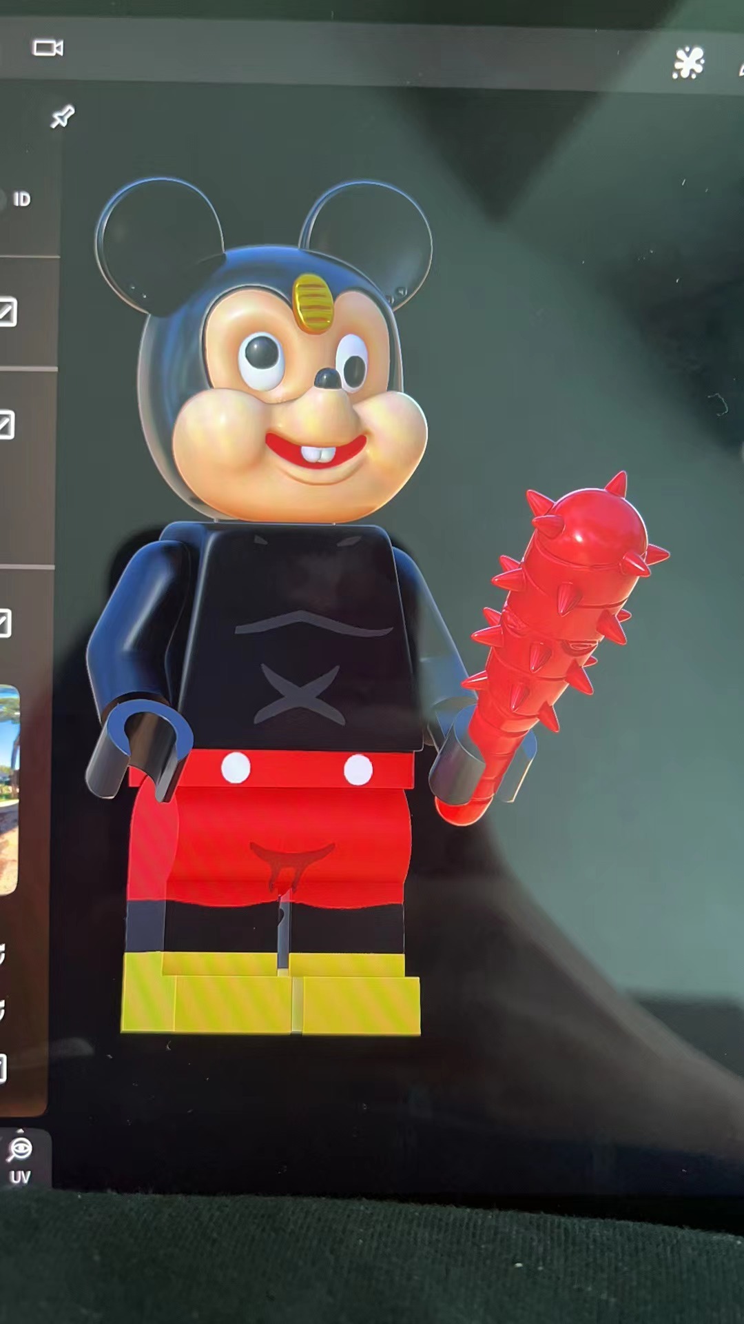 [Sakura Minifigs] [In Stock]  Mickey Rat [Uvprinted]