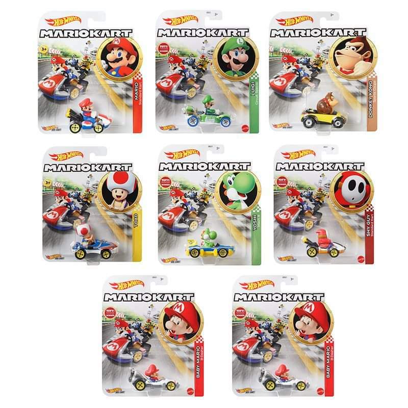 Hot Wheels風火輪 Mario Kart合金車系列