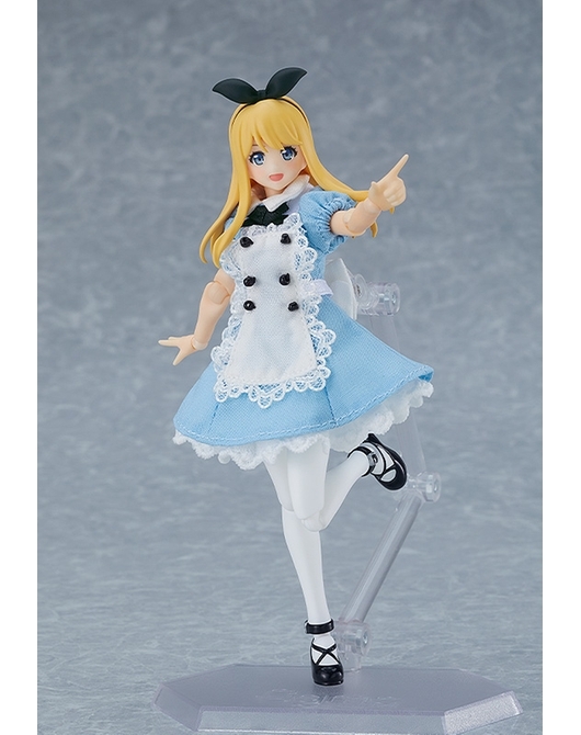 (行版) figma 女性body (愛麗絲) with 連身裙+圍裙裝