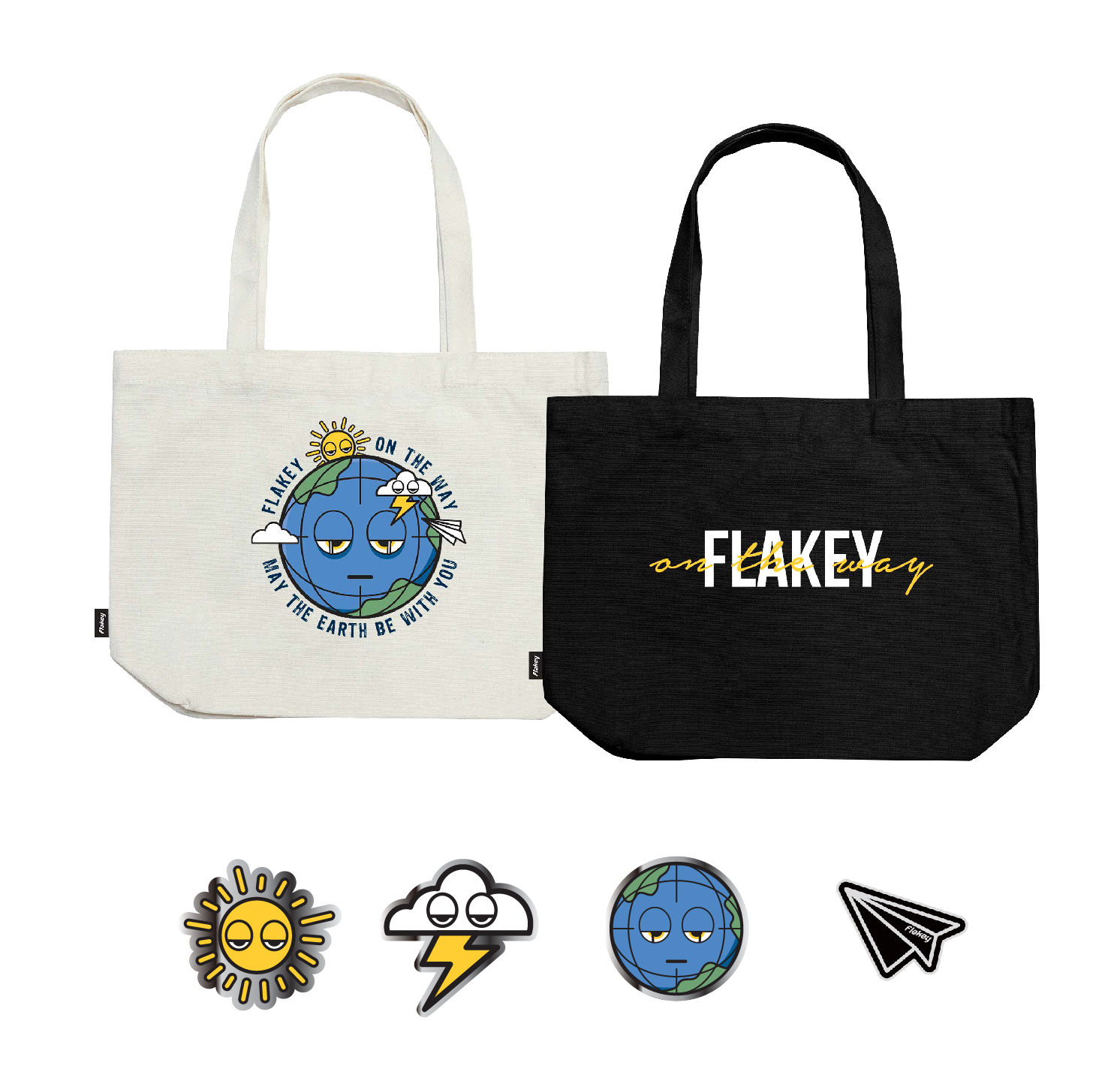 山系2.0「地球先生」Tote Bag Set