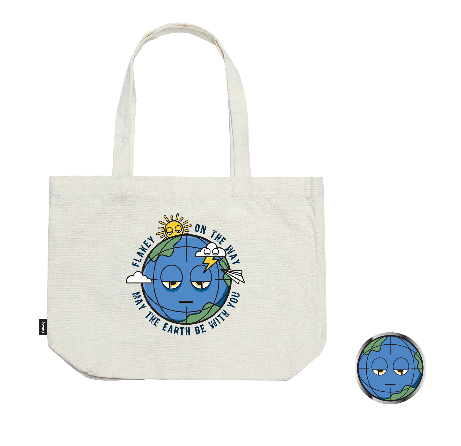 山系2.0「地球先生」Tote Bag