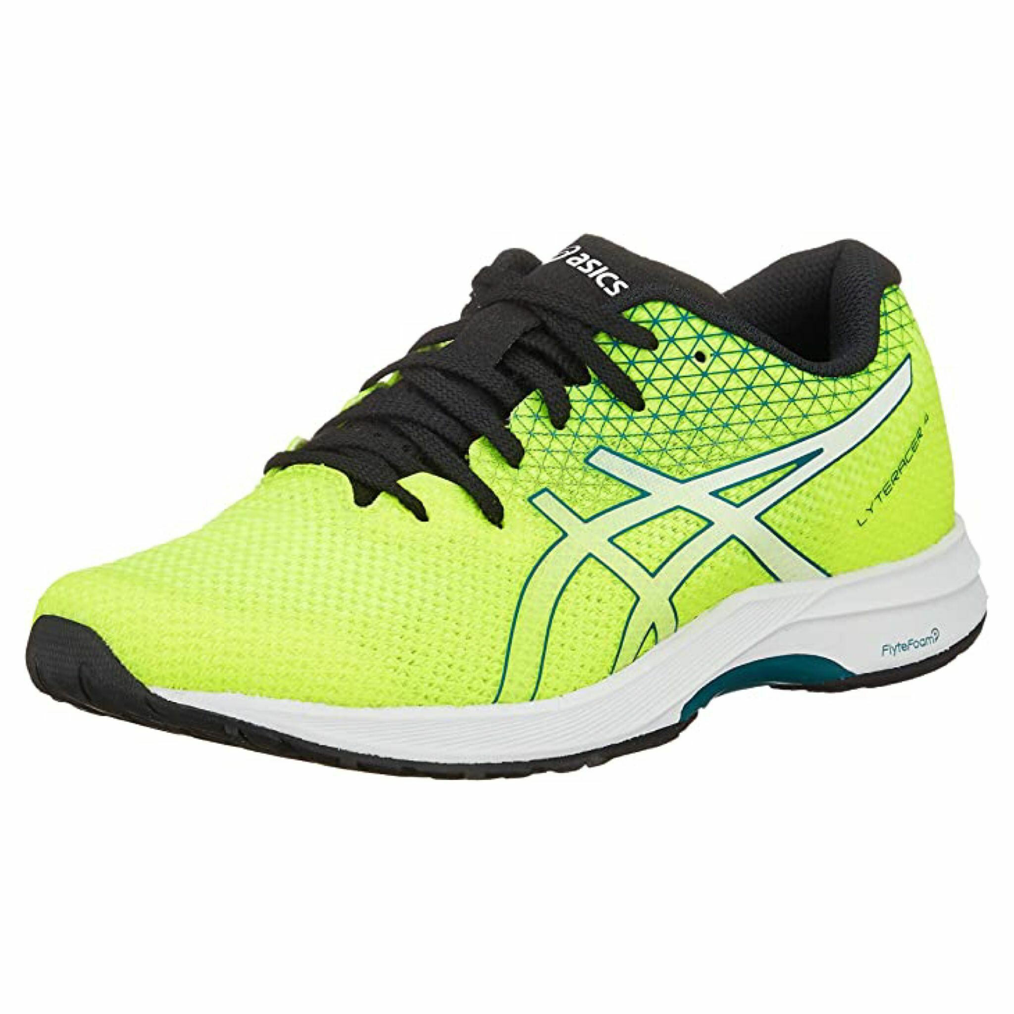 💥日本直送】Asics LYTERACER 4 運動鞋跑步運動鞋Running 螢光黃/