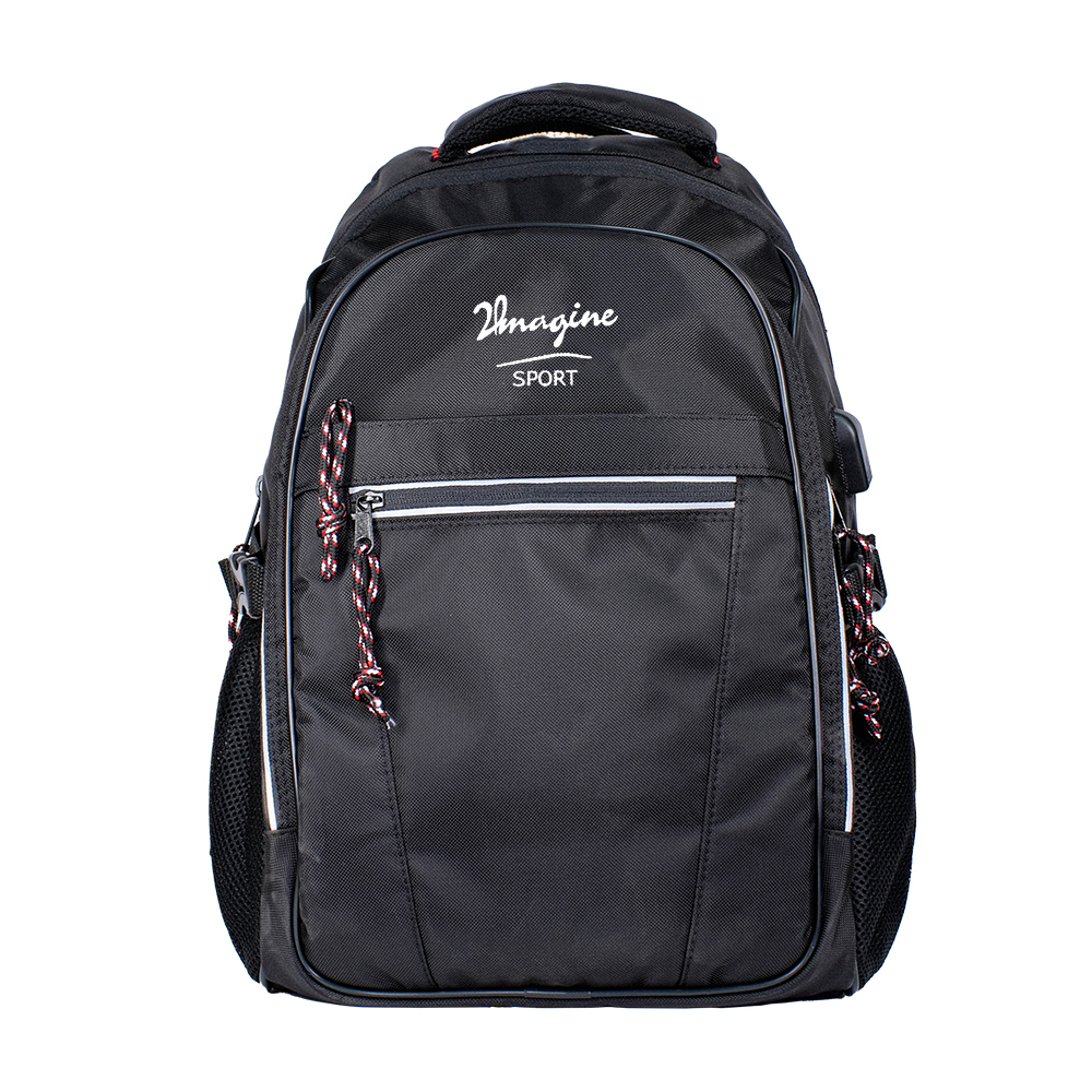 【泉美】多機能後背包200925(黑、藍色)