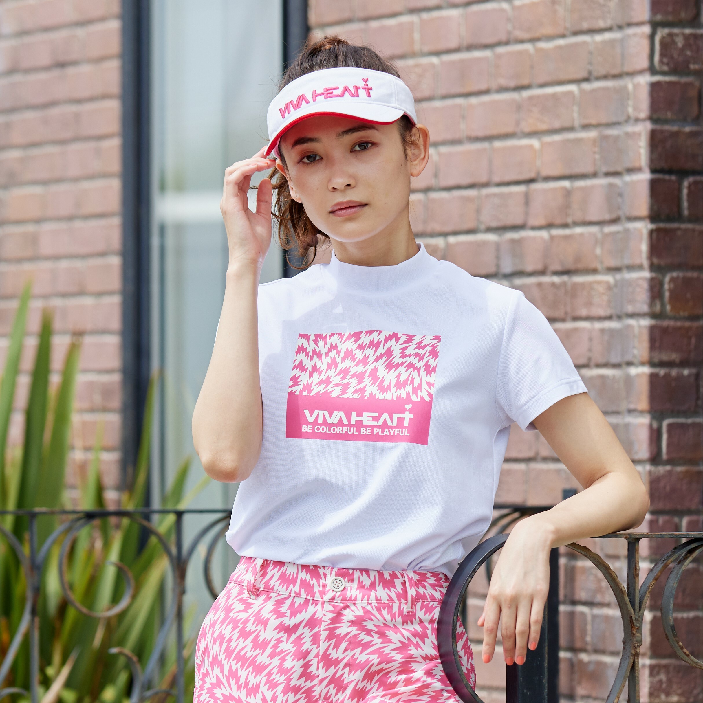 女士 ELEY KISHIMOTO FLASH聯名短袖小高領