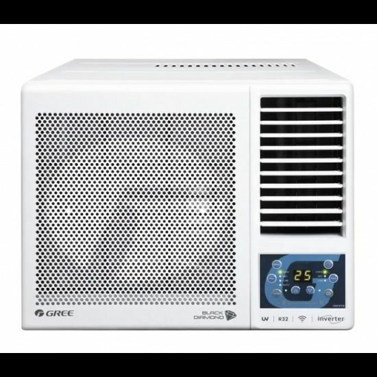 GREE格力 2匹 G-Panel 雙黑鑽 WIFI智能 R32 變頻 窗口式冷氣機 GWF18DB