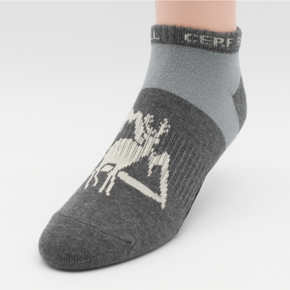 【肌柔】台灣製「防臭吸汗」輕機能戶外棉質船襪丨P1285