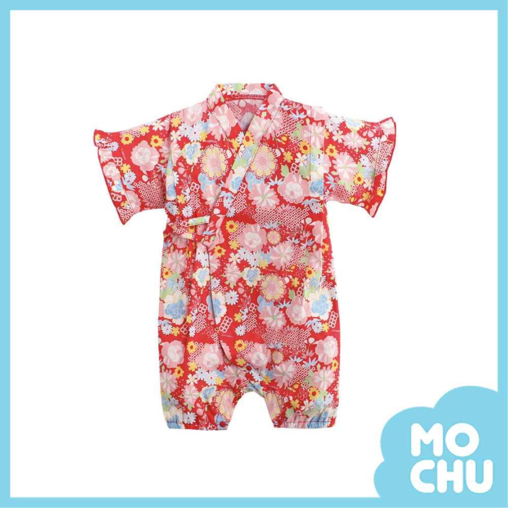 和風小花四角小和服