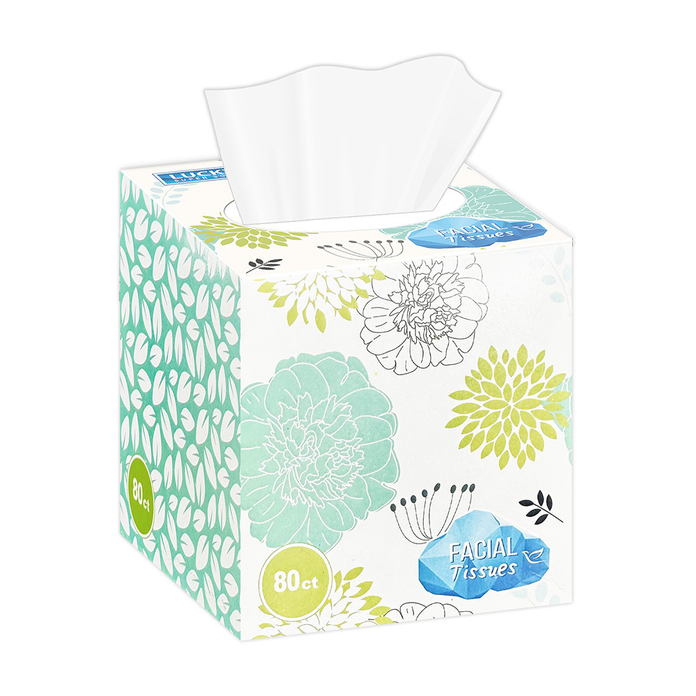 【Lucky Super Soft】超柔軟盒裝面紙80抽/盒