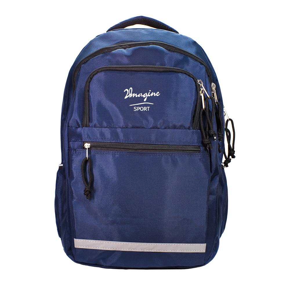 【泉美】多機能後背包221216(黑、藍色)