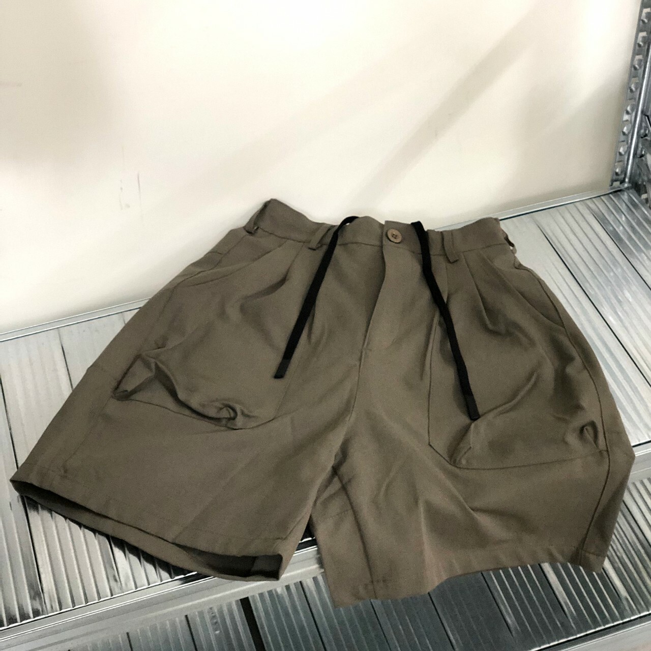 SBG 微彈日系山系立體口袋寬版工裝短褲 W-8168