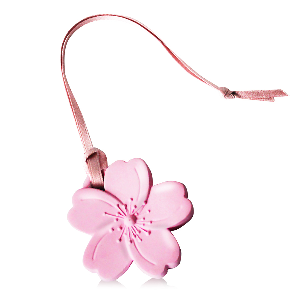 O'Pretty 歐沛媞 室內/車用 香氛擴香石掛飾-愛戀櫻花(5.5X18cm)