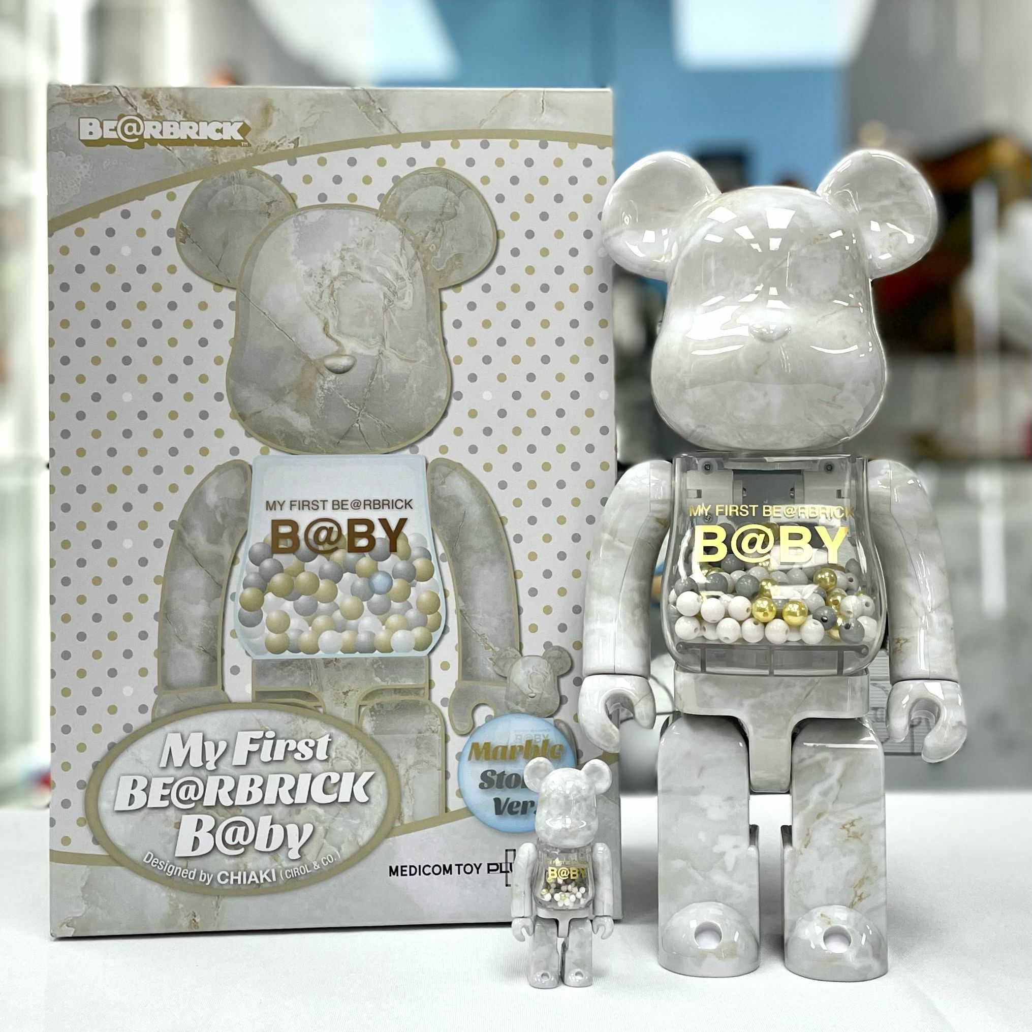 MY FIRST BE@RBRICK B@BY MARBLE(大理石) Ver.-