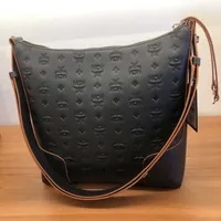 [S] MCM MEDIUM AREN HOBO MONOGRAM LEATHER,BLACK, 8809675915914 (SMCM34)