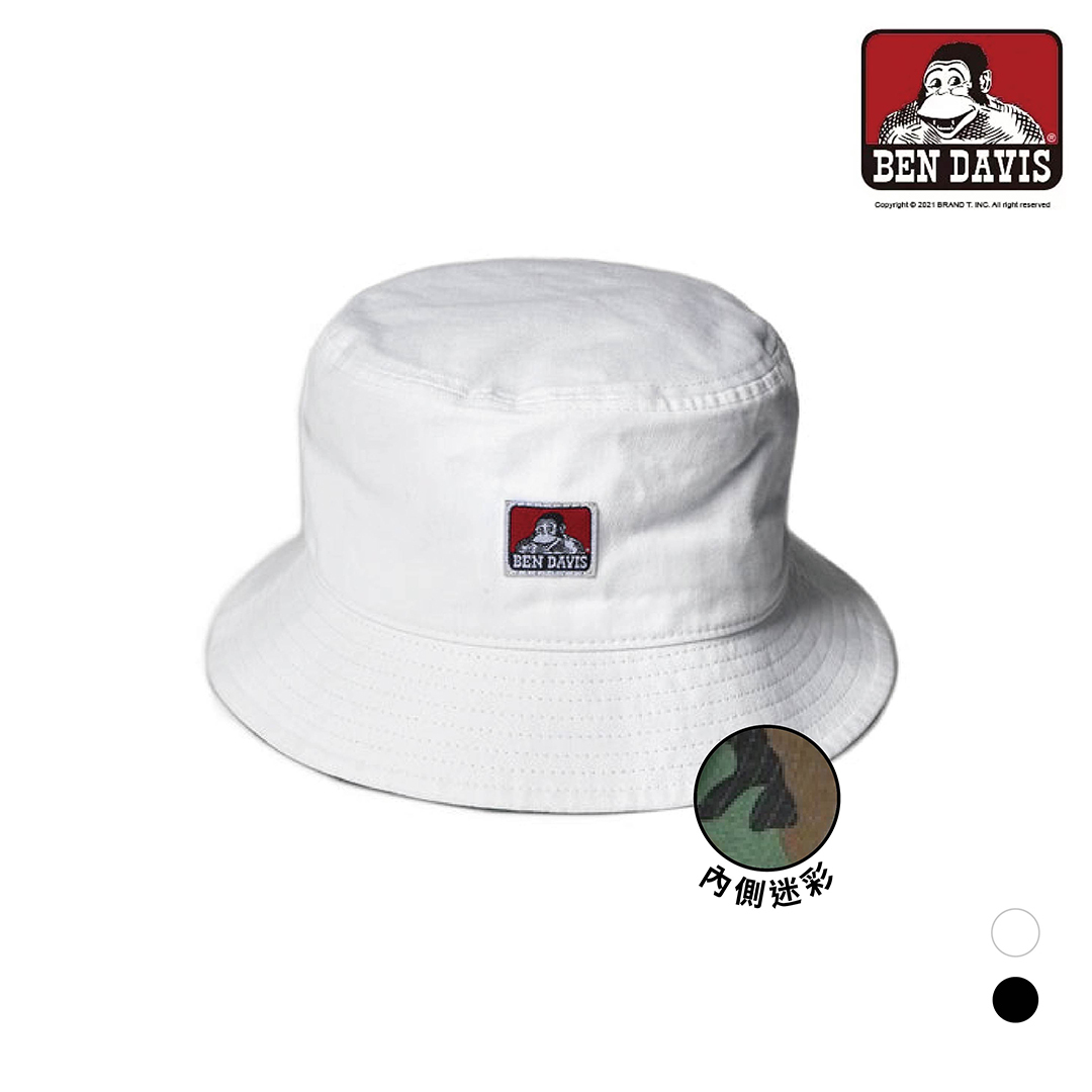 【 BEN DAVIS | 內側迷彩漁夫帽 - 2色 】