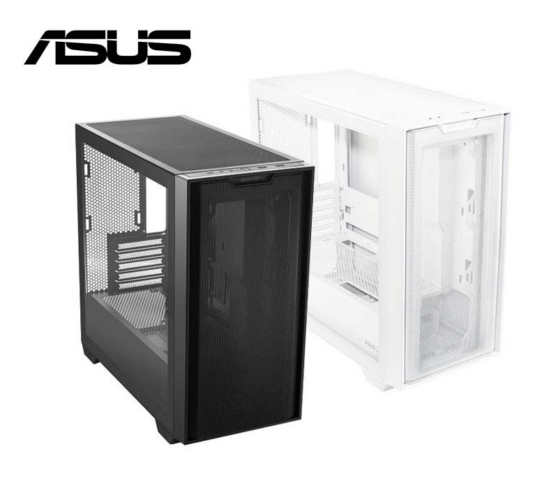 米特3C數位–ASUS 華碩 A21 MicroATX 白色/90DC00H3-B00000/黑色/90DC00H0-B00000 玻璃透側電腦機殼