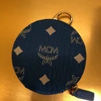 [S] MCM AREN COIN WALLET,BLUE, 8809735076029 (SMCM36)
