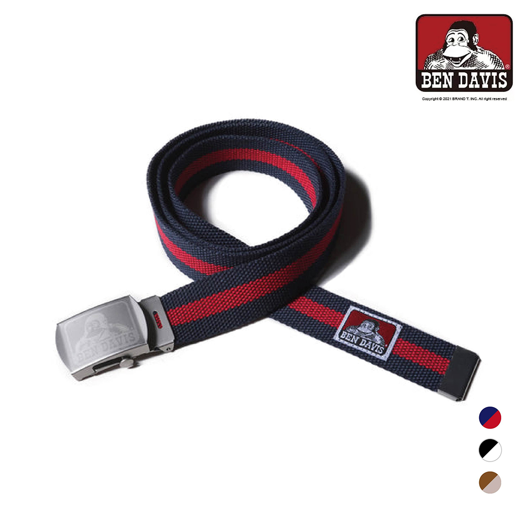 【 BEN DAVIS | 猿人雙色帆布皮帶 - 3色 】