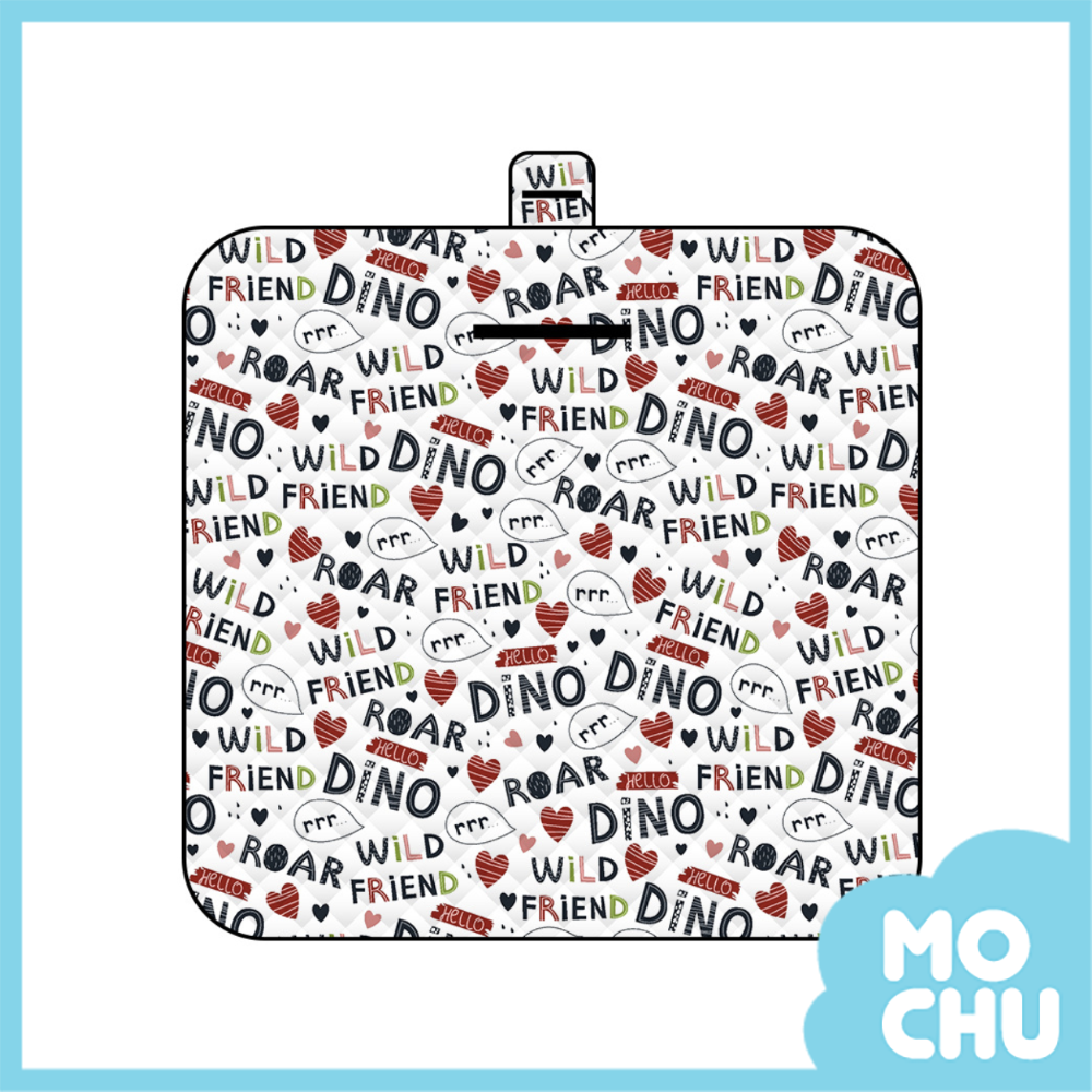 字母可機洗厚款野餐墊