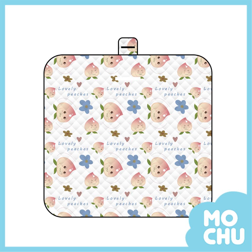 水蜜桃可機洗厚款野餐墊