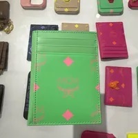 [S] MCM CARD CASE,SUMMER GREEN, 8809735046824 (SMCM45)