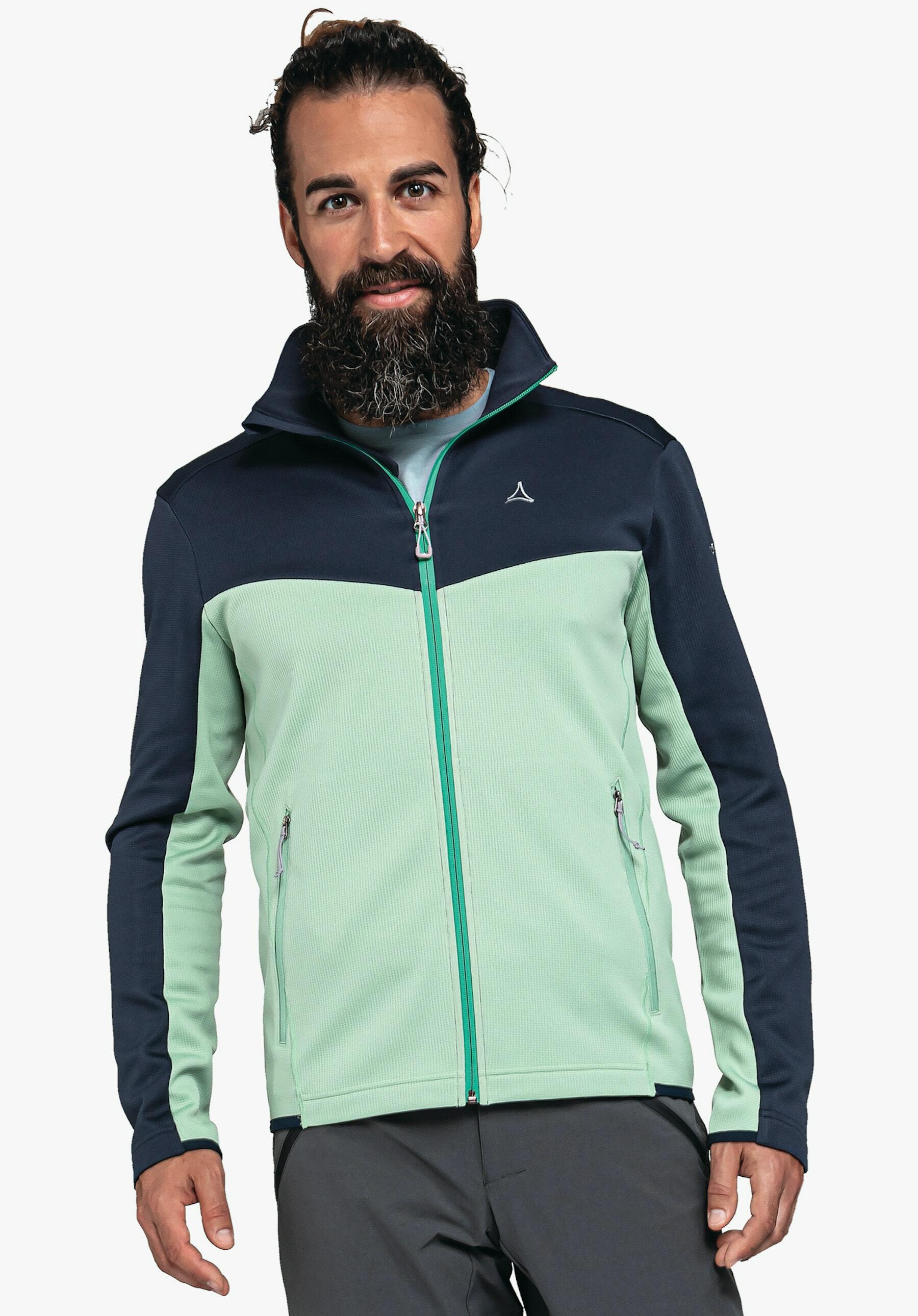 【Schoffel】男排汗透氣快乾立領外套 / 23SL20-23675-[薄荷、綠]