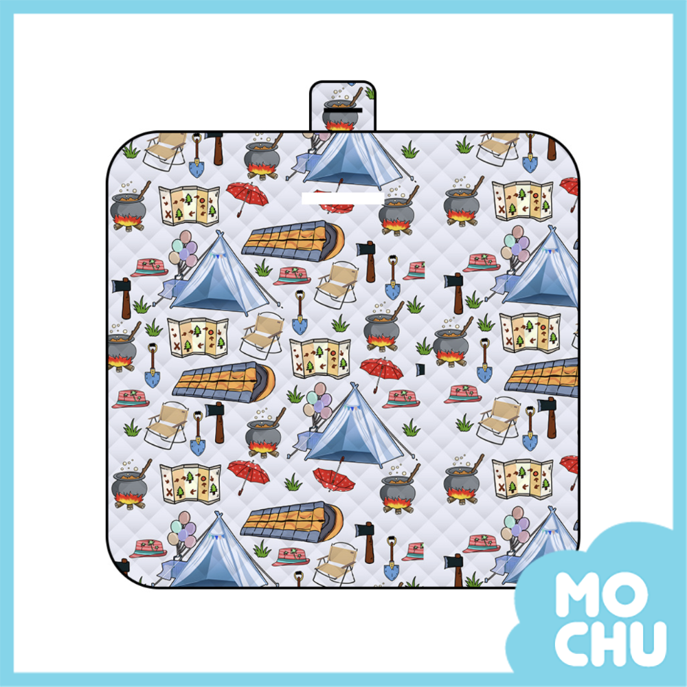 露營工具可機洗厚款野餐墊