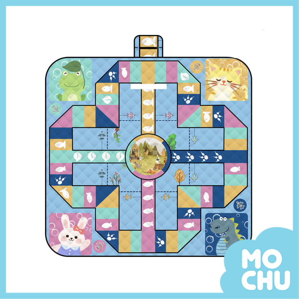 小跳棋可機洗厚款野餐墊