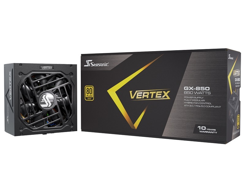 米特3C數位–海韻 Vertex GX-850/Vertex GX-1000/Vertex GX-1200金牌電源供應器