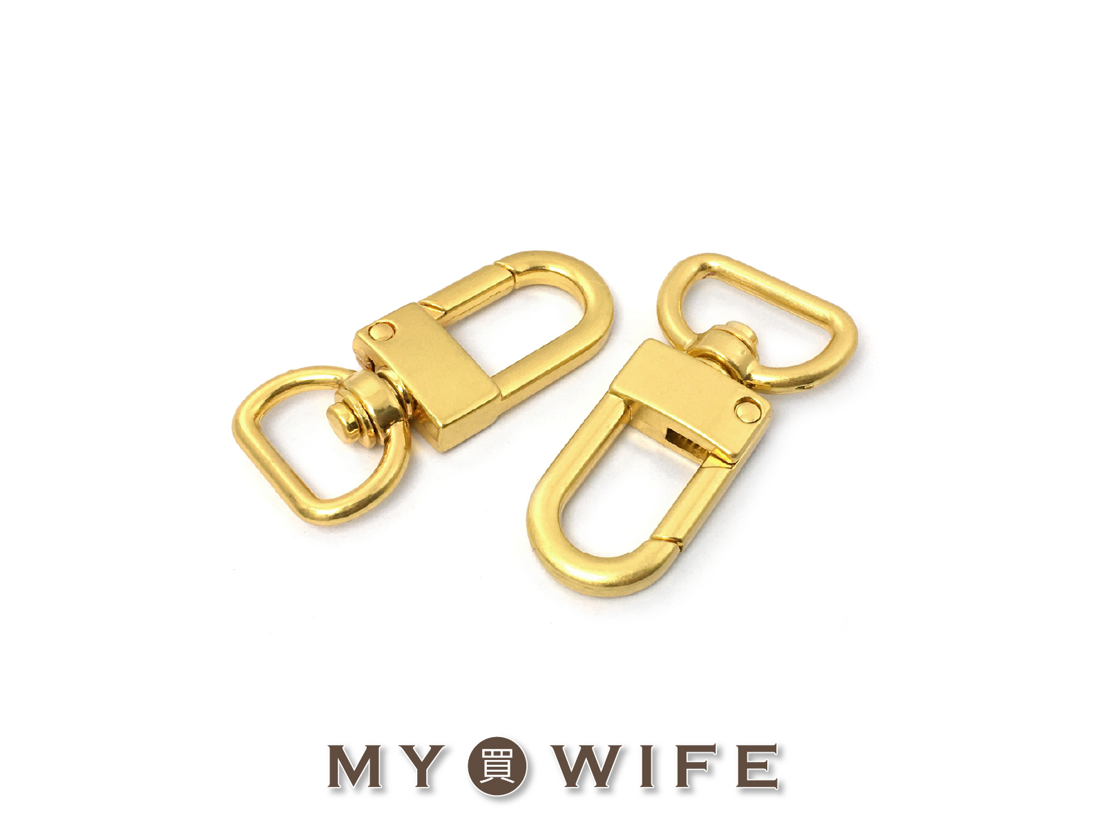 黃銅色合金勾_2規格【FY-3582】