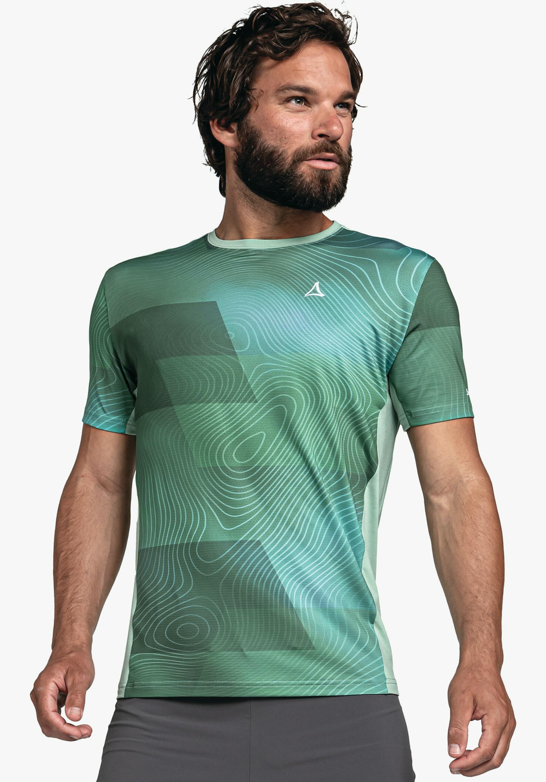 【Schoffel】男排汗透氣4D剪裁彈性上衣 / 23SL20-23671-[薄荷、綠]