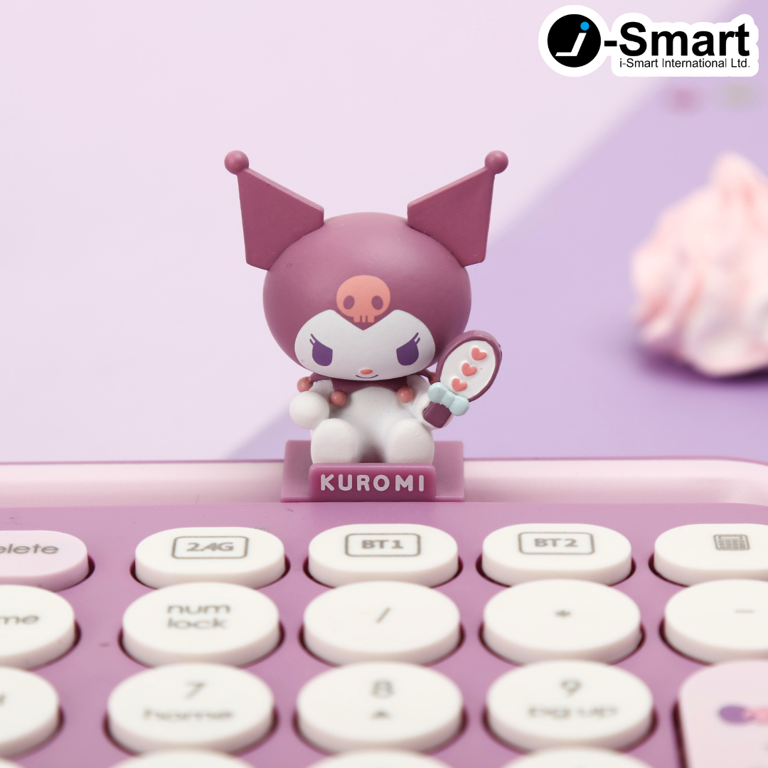 SANRIO-無線鍵盤-KUROMI