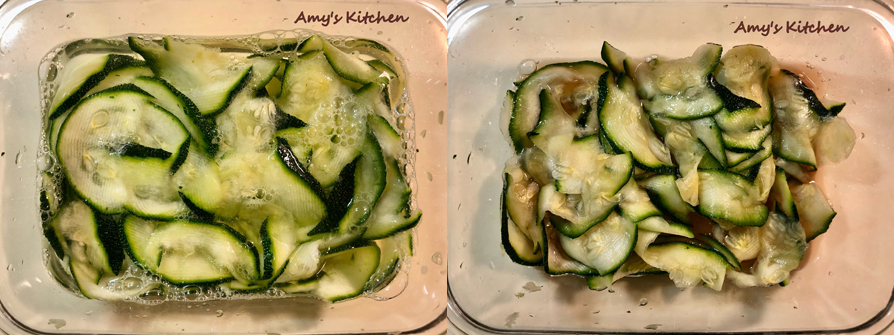 果醋櫛瓜-步驟5&6【天時莓果TimesBerries】冷凍莓果 ‧ 有機莓果