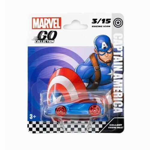 《 GO COLLECTION 》漫威合金車V01.5--美國隊長