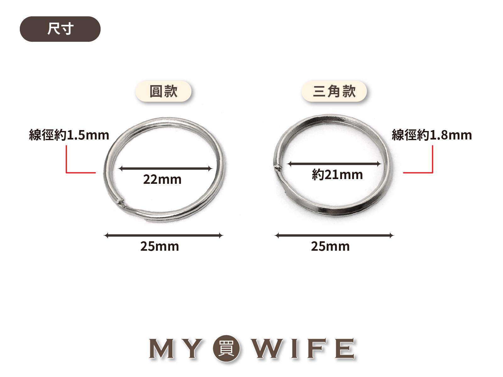 25mm鑰匙圈_吊飾_2款式