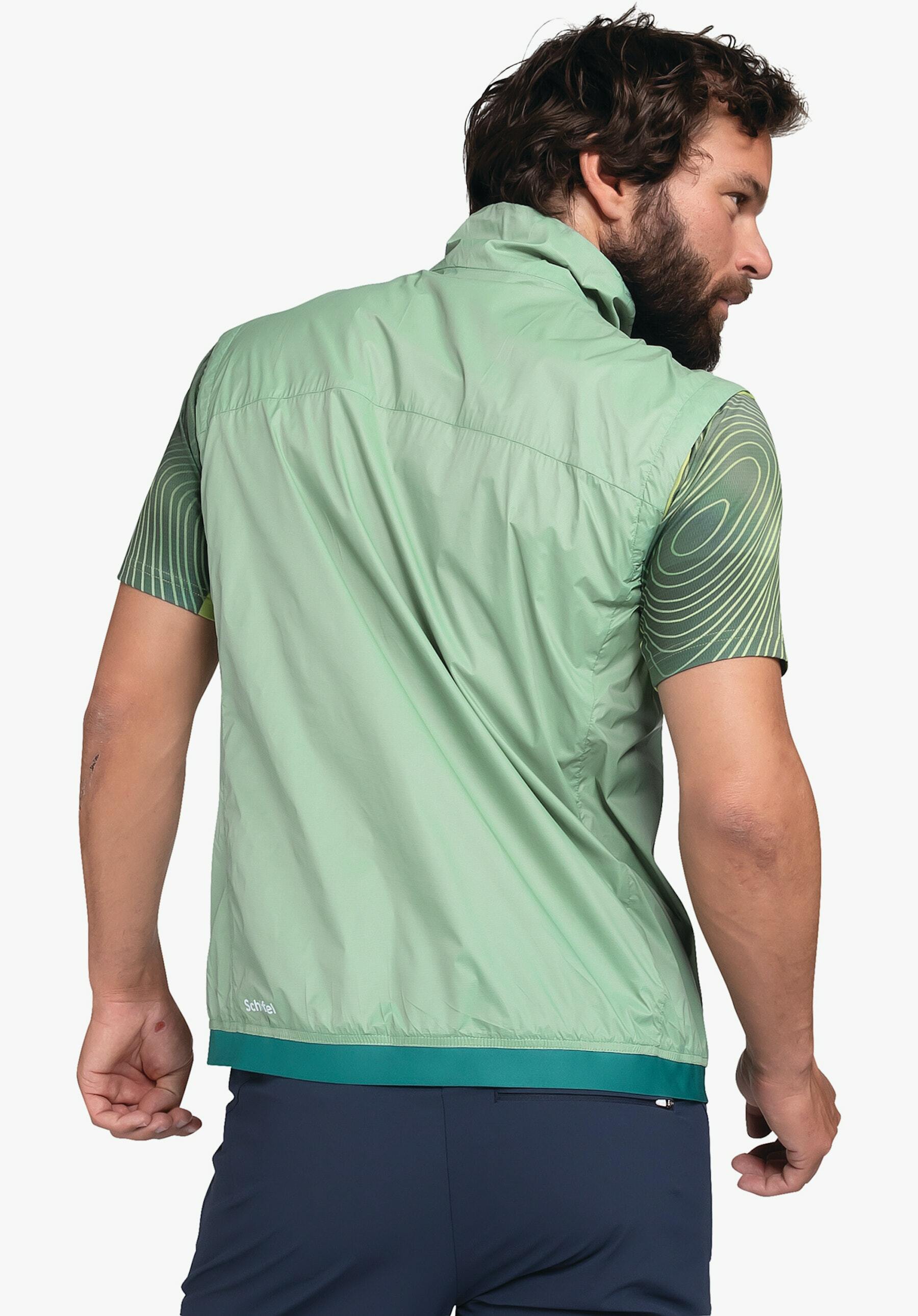 【Schoffel】男輕量防風透氣背心 / 23SL20-23526-[綠、薄荷]