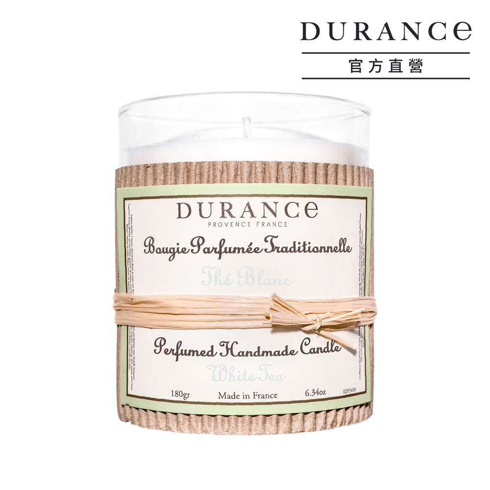 DURANCE朵昂思 白茶手工精油蠟燭(180g)-期效202611