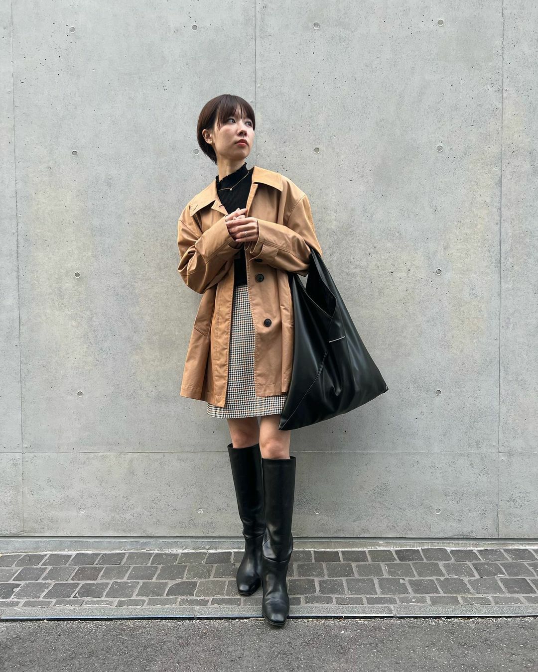 MM6 Maison Margiela / Regular Faux Leather Japanese Bag