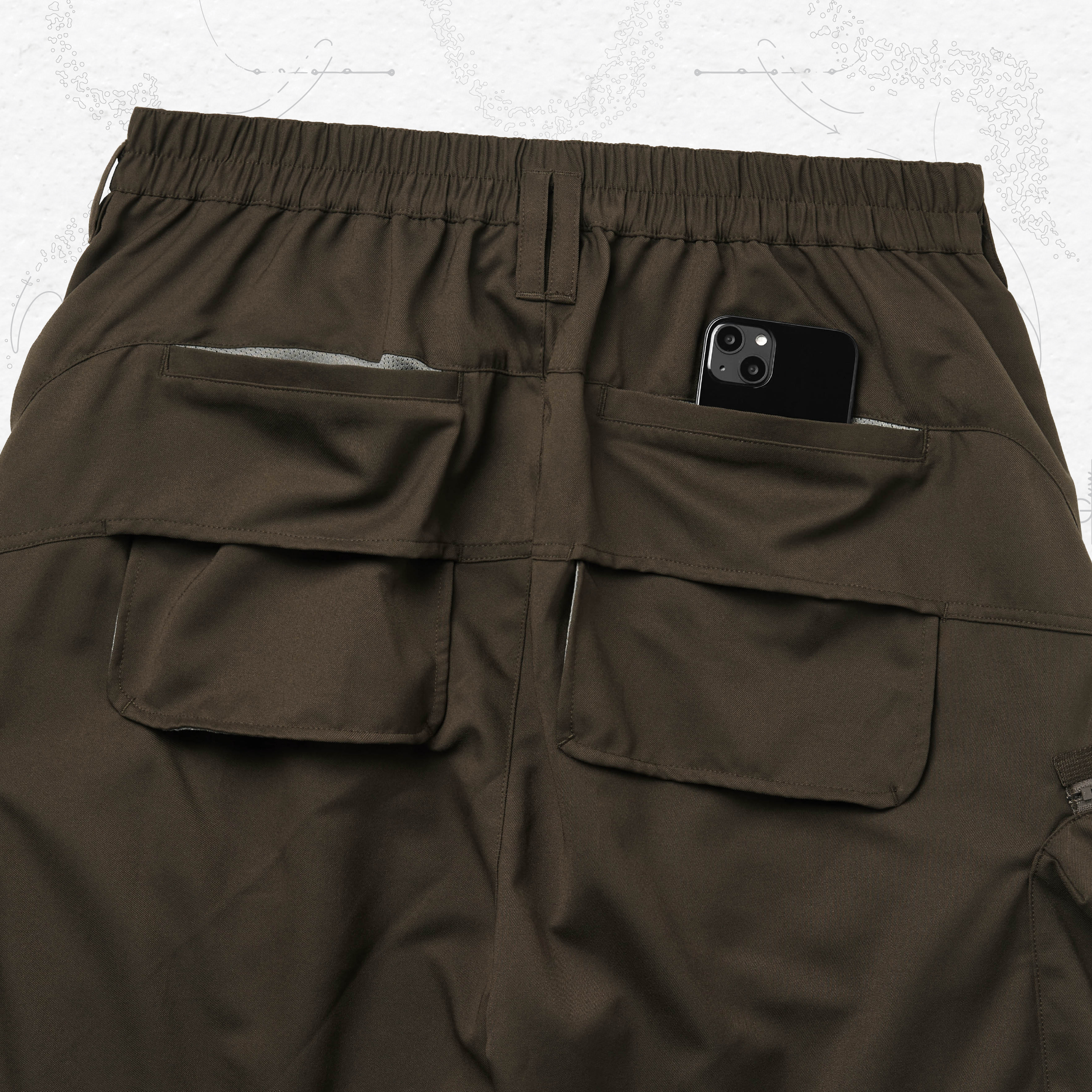 GOOPiMADE for 432Hz M.G1S -“Ergonomic” Utility Shorts -