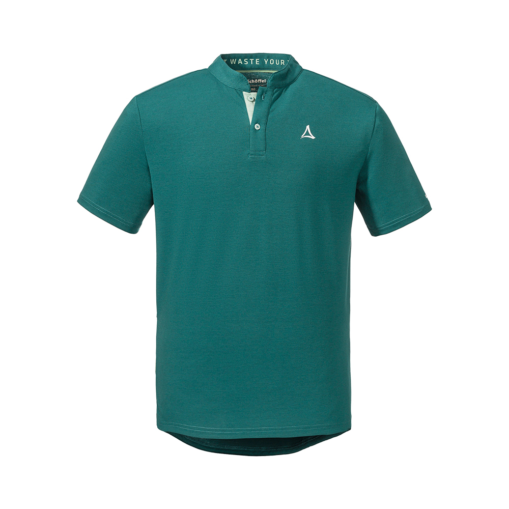 【Schoffel】男快乾彈力短袖POLO衫 / 23SL50-23512-[綠、藍]