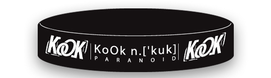 【KoOk庫克】Paranoid 手環