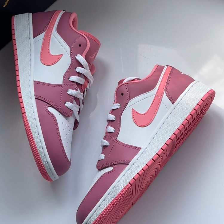 Air Jordan 1 Low GS 'Desert Berry' 553560-616 女款【現貨商品】
