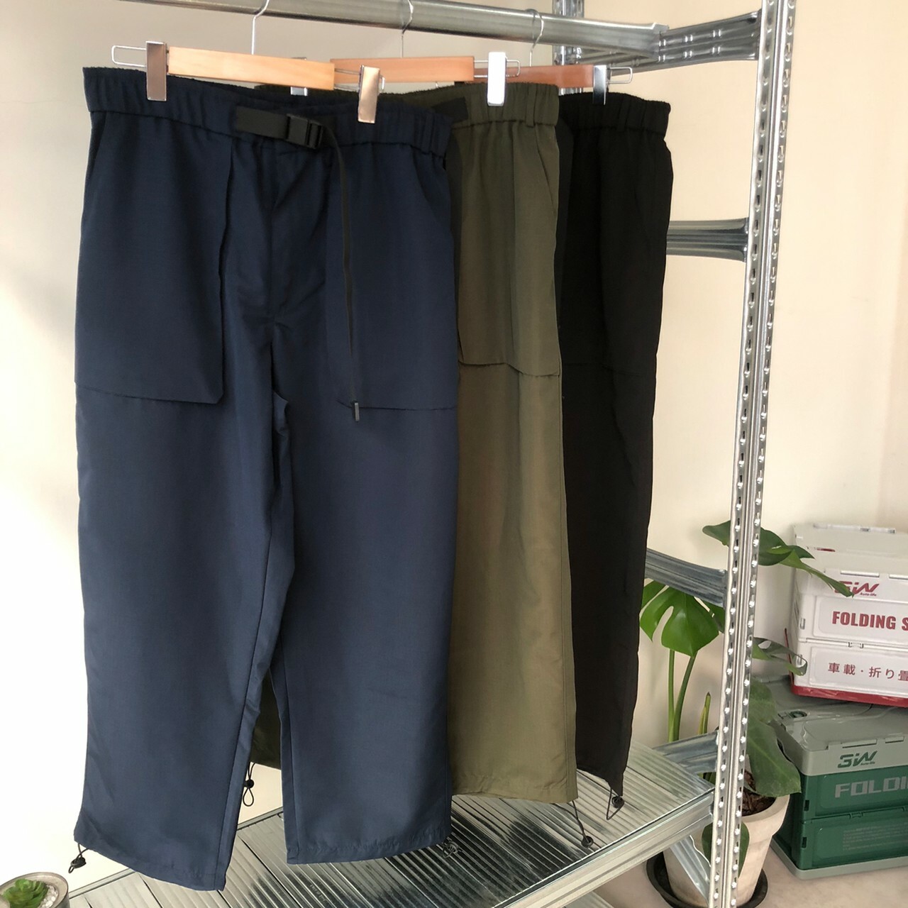 CYCLE 抗撕裂立體口袋寬褲 CYC338