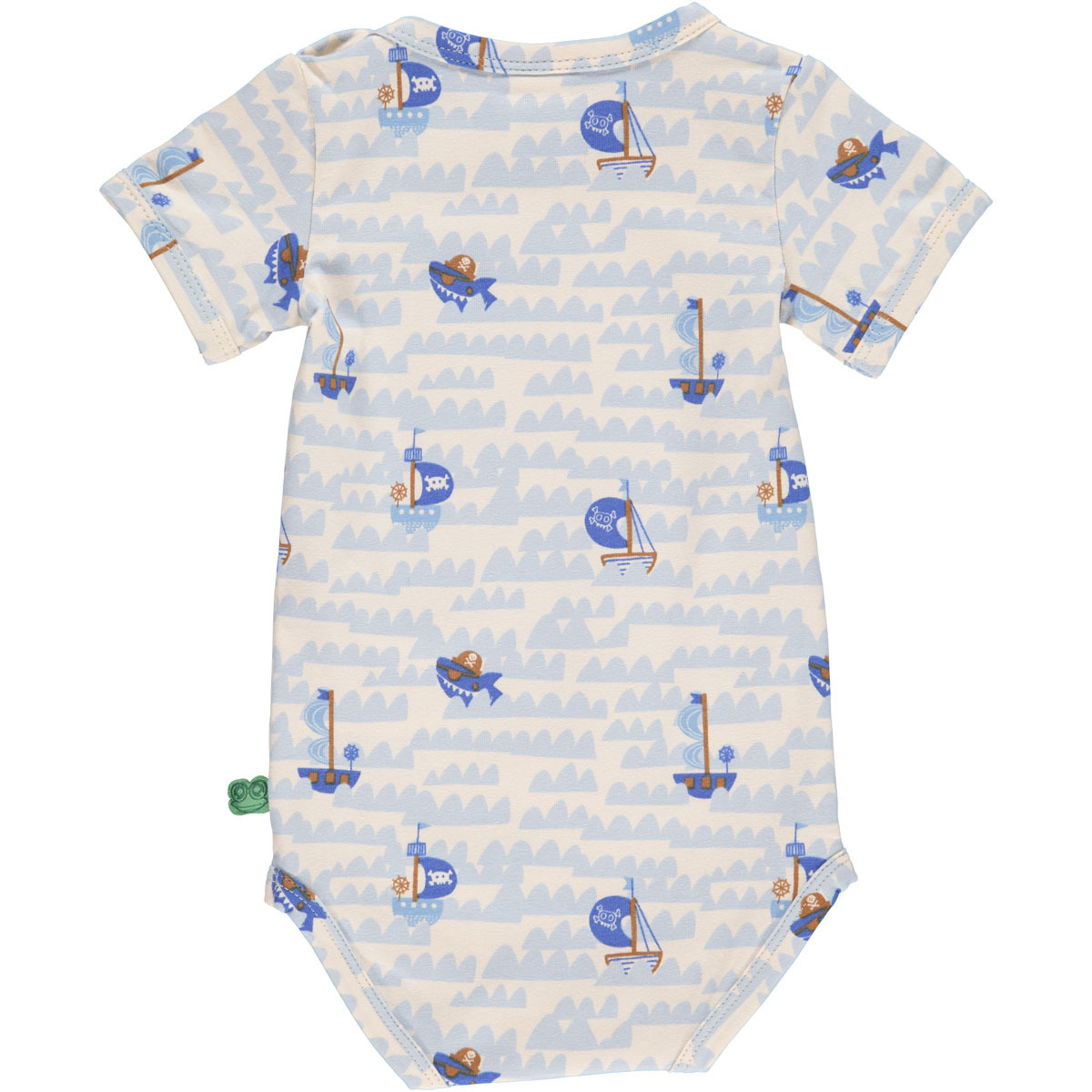 〖 Fred's World 〗水藍海盜船包屁衣