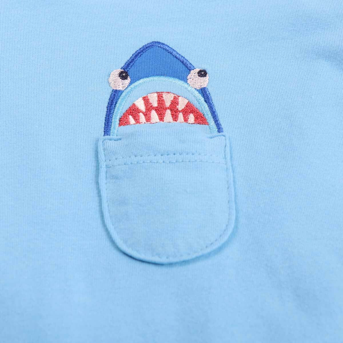 〖 Fred's World 〗水藍鯊魚連身衣