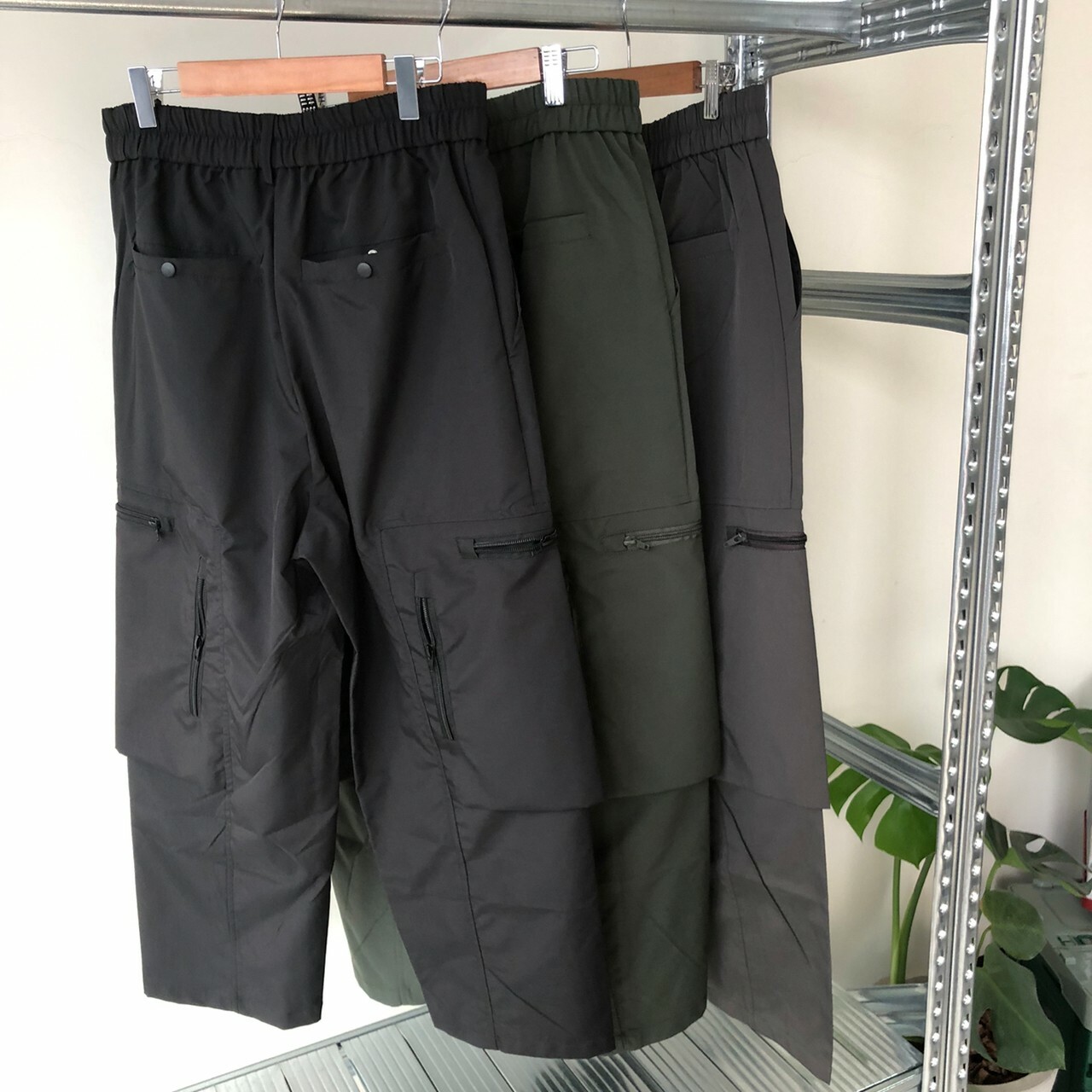 CYCLE 拉鍊大口袋直筒工裝褲 CYC333